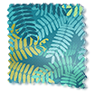 Acacia Tree Teal Roman Blind sample image