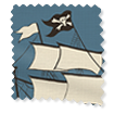 Ahoy Indigo Roman Blind sample image