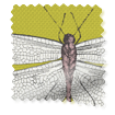 Demoiselle Ochre Roman Blind sample image