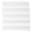 Thermal DuoShade Arctic White Top Down/Bottom Up Pleated Blind sample image